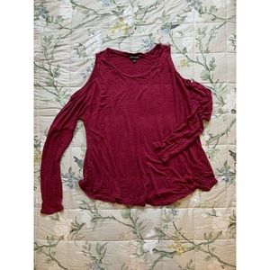 Express Cold Shoulder Top